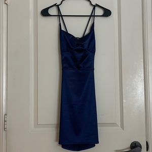 blue homecoming dress